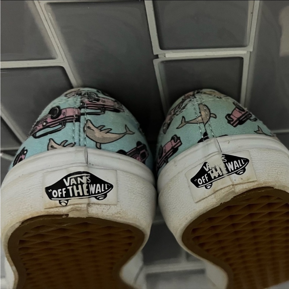 $3 VANS Pink Cadillacs & Dolphins KIDS 4